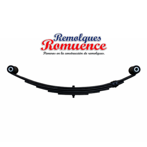 Paquetes de resorte 6 hojas Doble ojo DE 2400lbs