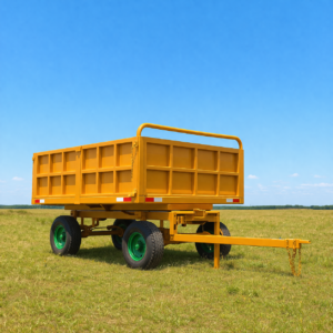 REMOLQUE CARROCERIA CERRADA EN PLANCHA GALVANIZADA CAP. 4 A 5 TON