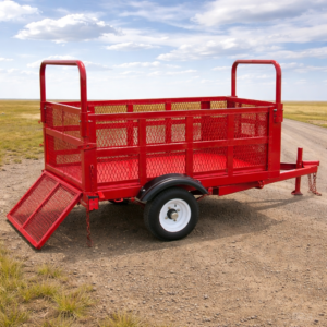 REMOLQUE PEQUEÑO CON BARANDAS