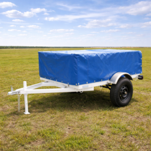REMOLQUE PEQUEÑO CON LONA ADICIONAL