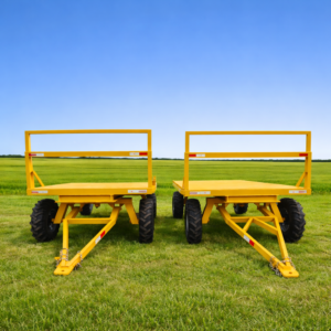 REMOLQUE PLATAFORMA CON EJES TIPO V CAP.4 TONELADAS